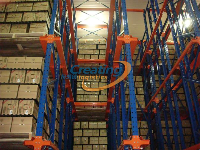 駛入式貨架應用圖